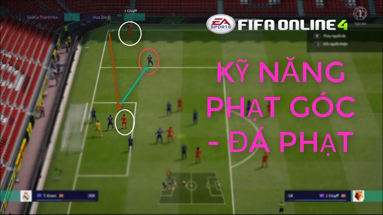 THÀNH HÒA | FIFA ONLINE 4 KỸ NĂNG | PHẠT GÓC – ĐÁ PHÁT ĐỈNH CAO!!!