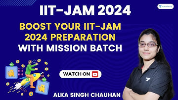 Boost Your IIT-JAM 2024 Preparation with Alka Singh Chauhan #iitjam #cuet2023 #preparation #maths