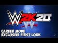 WWE 2K20 Career Mode First Look - MyPlayer MyCareer Exclusive Gameplay (Part 1)