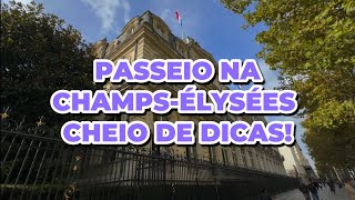 PASSEIO CHEIO DE DICAS PELA CHAMPS-ÉLYSÉES! #paris #dicasdeparis #andredegrossi 