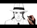 How To Draw Michael Jackson | Step By Step