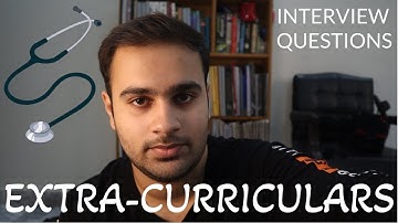 EXTRACURRICULARS? Everything Besides Academics | Interview Questions - 4