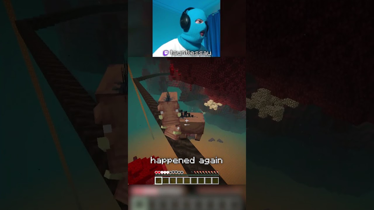 Day 1 Nether Only Survival Challenge was a ROLLERCOASTER! 🎢 #minecraft #100days #100dayschallenge