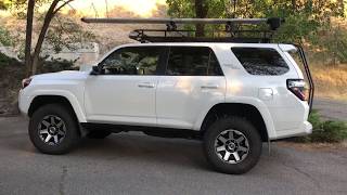 This is just a quick video to show that largest tire size you can put
on 5th gen 4runner with an old man emu 3 inch lift. the spare fits in
...