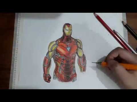 ironman mark 85 drawing