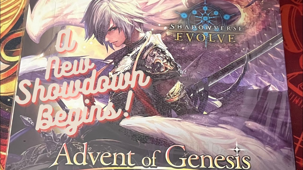 #shadowverse Evolve- Advent of Genesis BOX Opening - YouTube