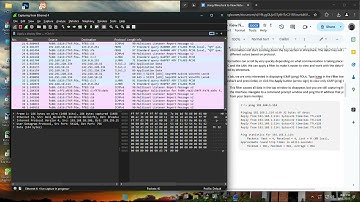 Using Wireshark to View Network Traffic