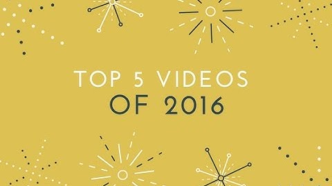 Top Most Popular Videos Of 2016 In Programming