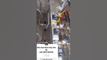 Máy chiết rót nước giặt 3 vòi