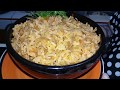 Delicioso arroz con fideos y pimentón