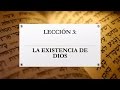 Dios existe Pruebas - Curso de Teología Sistemática clase 3 -Canal Cristiano