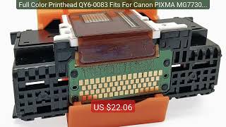 Full Color Printhead QY6-0083 Fits For Canon PIXMA MG7730 MG7500 M... — Best Deal 2026 | Shop Now!