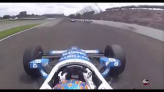 Indy500 - Scott Dixon - Jay Howard Crash - Onboard - Insane crash Scott Dixon Jay Howard Indy 500 Crash 2017