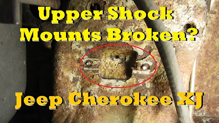 Rear Shock Mount FIXED - Jeep Cherokee XJ