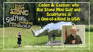 Big Stone Mini Golf & Sculpture Garden - outstanding