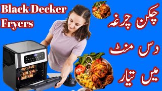 Black & Decker Bd Air Fryer 5.5l Black 