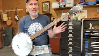 1960’s Silvertone Banjo Repair