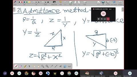 ADMITTANCE METHOD FOR PARALLEL CIRCUIT SOLUTION
