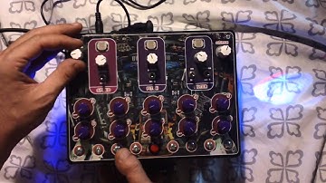 "Endeavour - Space Line Generator" Analog Synth / Sequencer w/ Theremin Controls