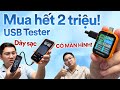 Mất 2 triệu cho Tmall Lazada vì: USB Tester 500K Có Cả Màn Hình Cảm Ứng, ...