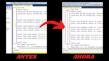 🕑 Enumerar lineas de código sql server | configuración de forma inmediata