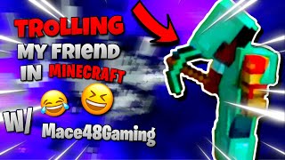 Trolling Akuotie In Minecraft W Mace48Gaming Akuotie