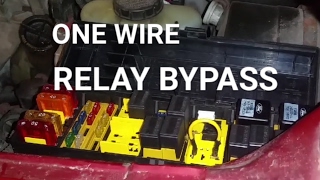 HOW TO Bypass A Relay Using One Wire!!! screenshot 5