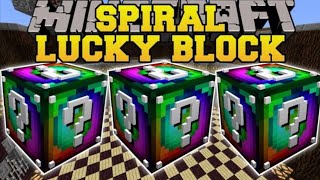 How to download Minecraft spiral lucky block race map screenshot 3