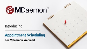 New MDaemon Webmail Calendar Feature enables Appointment Booking for MDaemon Users