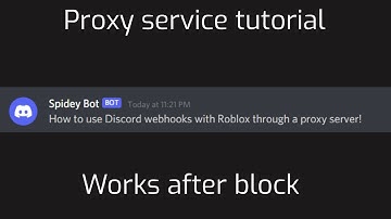 How to use Discord webhooks with Roblox using a proxy server!