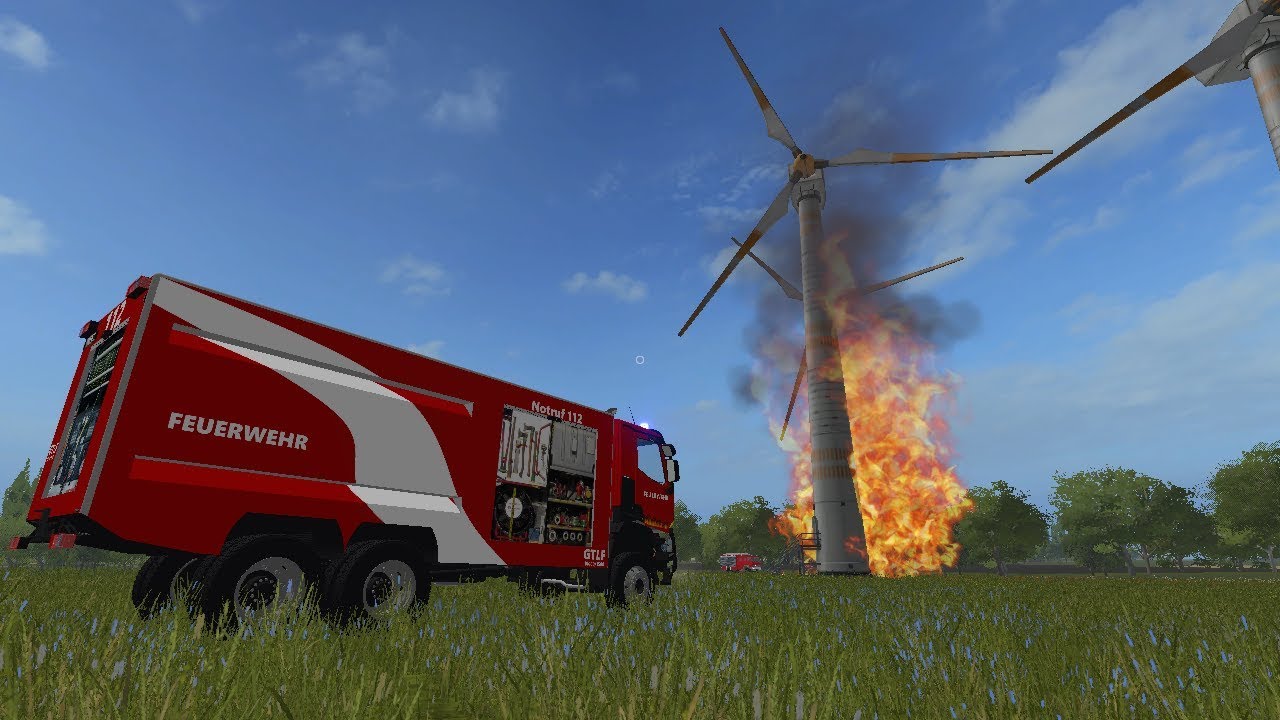 [LS17] Einsatz in Mönchwinkel V2 #05 | Windkraftanlage in Flammen
