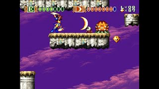 Skyblazer- SNES Underrated Gem Gameplay Sample @teh2DgamerGameplaySamples