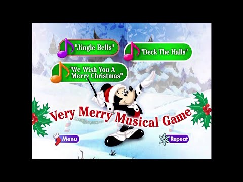 Disney’s Very Merry Christmas Sing Along Songs - Set Top Game - Very Merry Musical Game