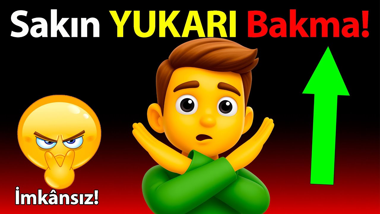 Bu videoyu izlerken yukarı bakma 🙄❌ | Bakalım Kaç Tur Dayanabileceksin?