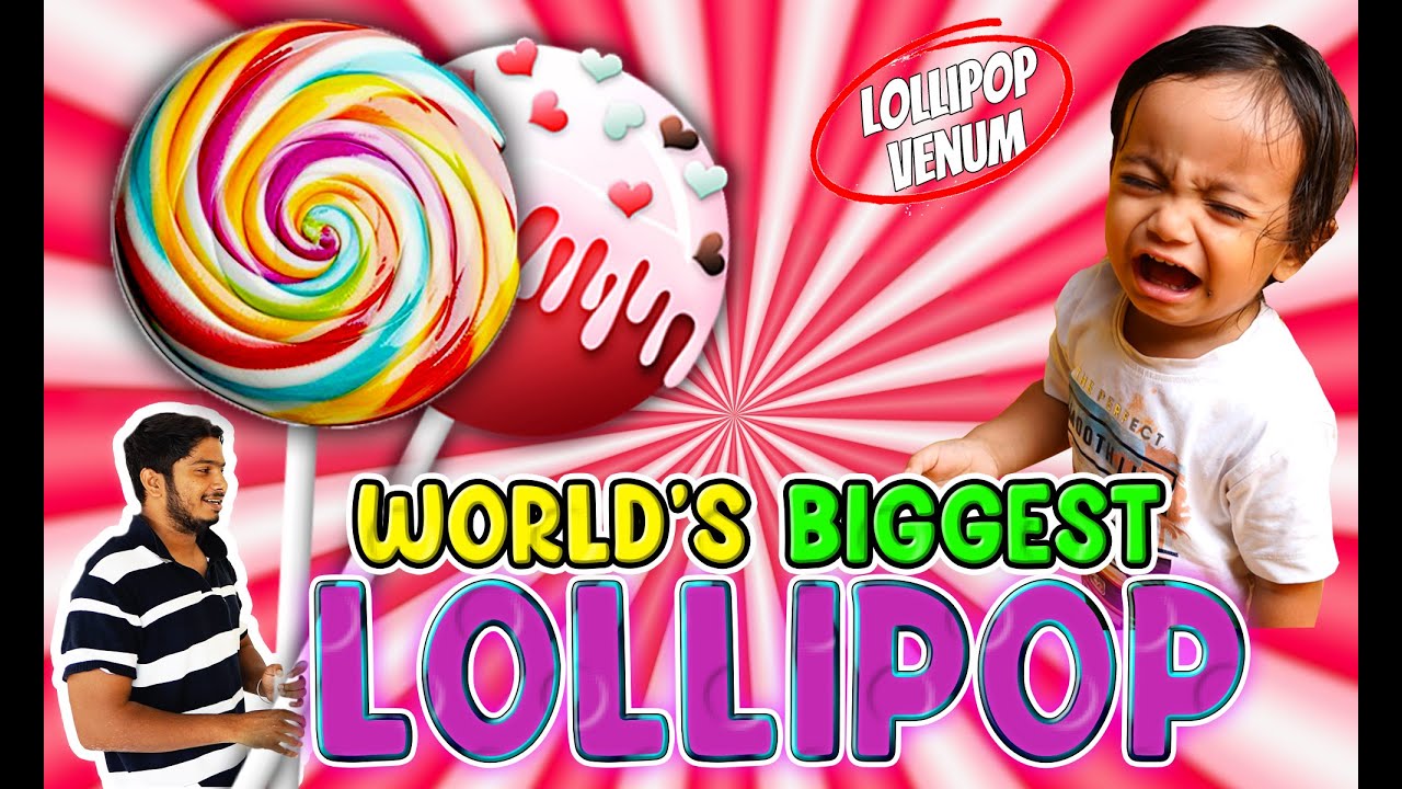 Making BIGGEST LOLLIPOP for Nirav😍💯 - Unexpected Result💯