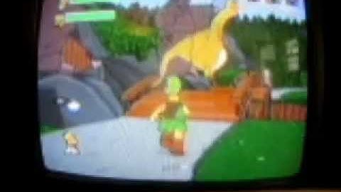 The Simpsons Game PS2 Walkthrough Level 11: Neverquest Part 1