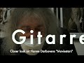 Hanne Darboven zum 80. - Gitarrensolo - Closer Look on "Moviestars" mit Klaus Gerlach, E-Gitarre