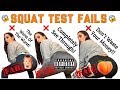 SQUAT TEST FAILS!! The Most See Through Leggings! Including Gymshark, TYC, & More!