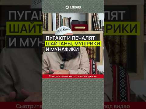 Пугают и печалят шайтаны, мушрики и мунафики (лицемеры)