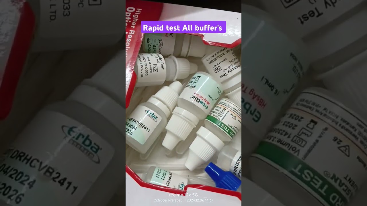 Buffers all rapid test 