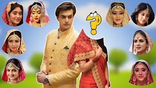 Yeh rishta Kya Kehlata Hai all season Bridal Look Wrong head puzzle | Shivangi Joshi, Hina Khan