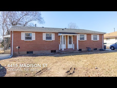 4415 Madison St., Omaha, NE home video tour