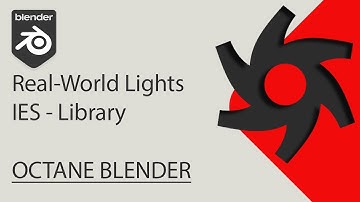 Using IES lights in Octane Blender and IES Library addon now released for native Blender3D