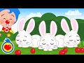 Coelhinhos Dorminhocos 🐰 😴 | Música Infantil | Um Herói do Coração ❤️