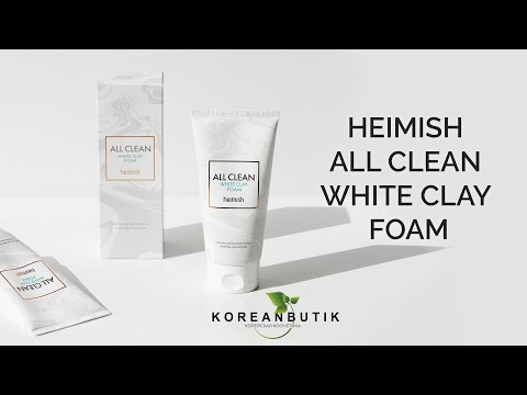 Глиняная пенка HEIMISH (All Clean White Clay Foam, для умывания кожи с гиалуроновой кислотой)