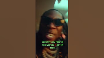 Thumbnail of Burna Boy always brings the positive vibes 💚🥹🔥 #burnaboy #itsplenty #nigeria #shorts #afrobeat