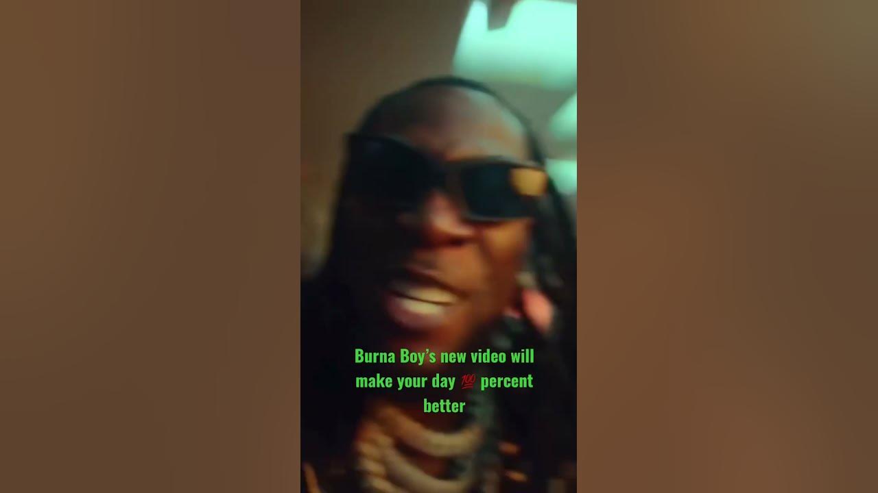 Burna Boy always brings the positive vibes 💚🥹🔥 #burnaboy #itsplenty #nigeria #shorts #afrobeat