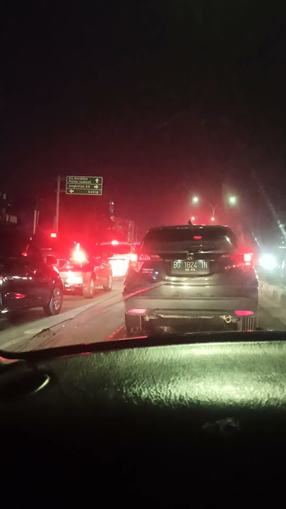 kota Palembang di malam hari