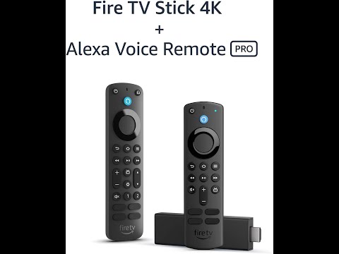 Fire TV Stick 4K with Alexa Voice Remote Pro #remote #remotework