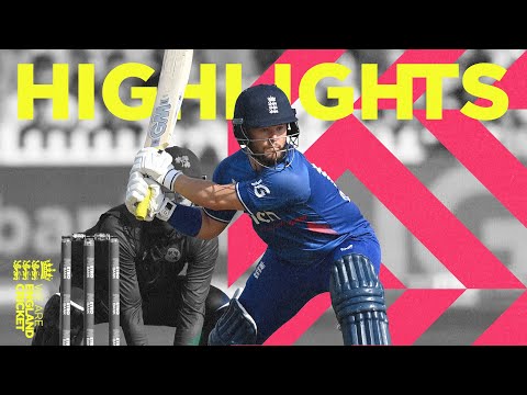 Duckett Century in Rain-Hit Match | Highlights - England v Ireland | 3rd Men's Metro Bank ODI 2023